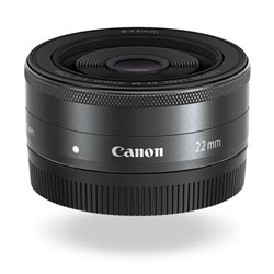EF M 22mm f 2 STM Hero